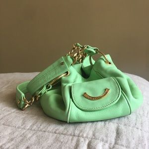 Juicy Couture Mint Green Soft Leather Purse